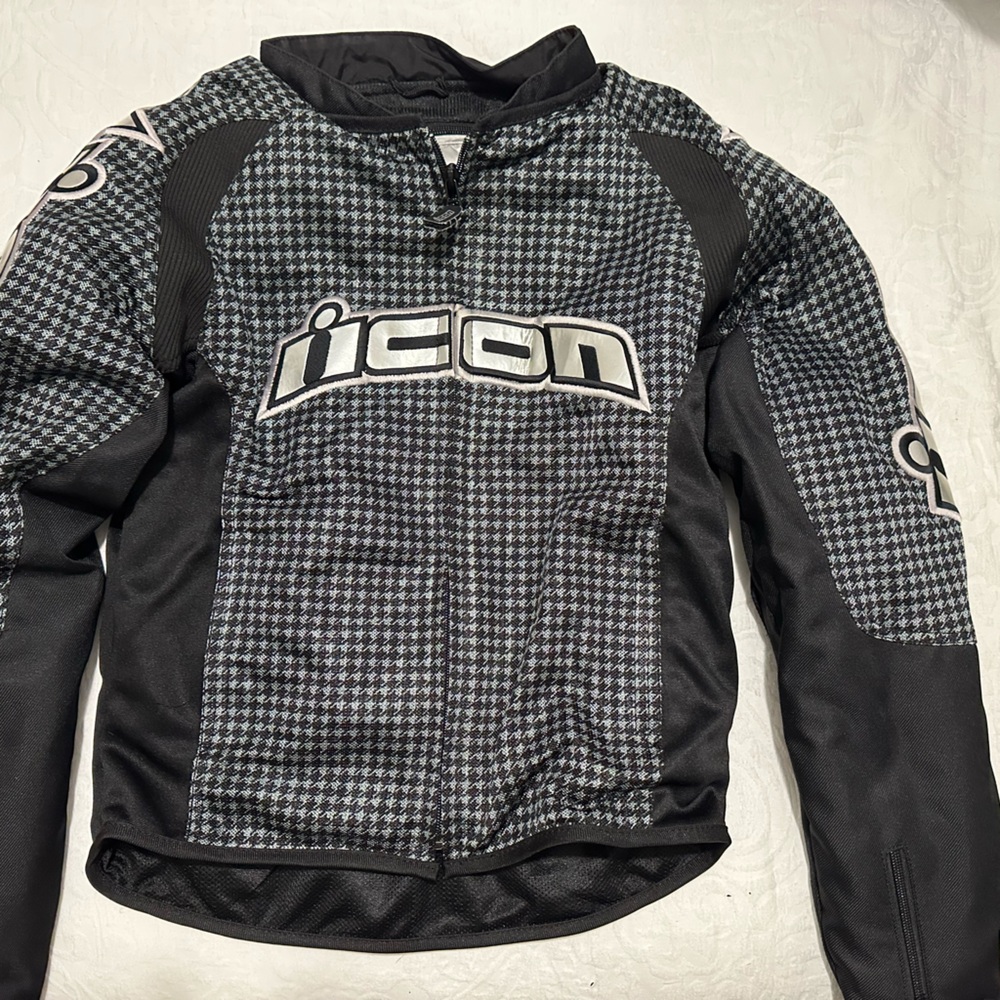 Icon moto coat. Hooligan 2 glam riding jacket